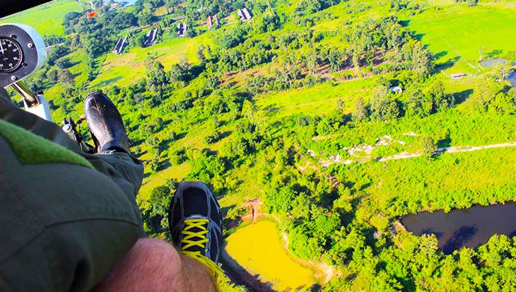 Du ngoạn Chiang Mai bằng máy bay Microlight