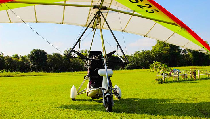 Du ngoạn Chiang Mai bằng máy bay Microlight