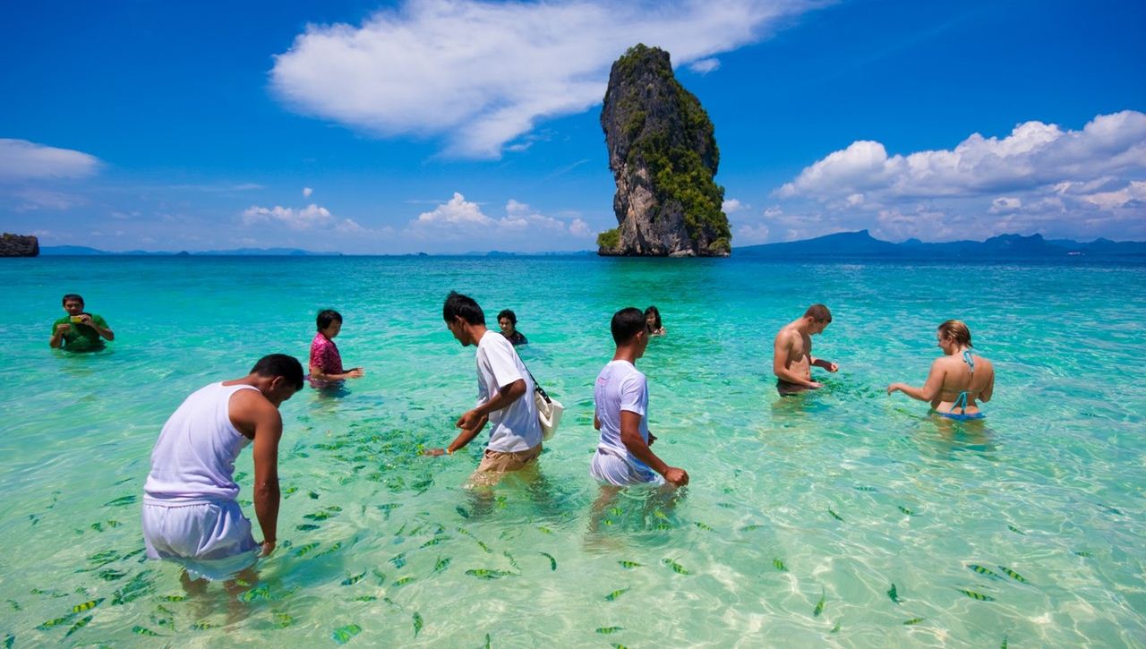 Tour tham quan 4 đảo Krabi bằng cano
