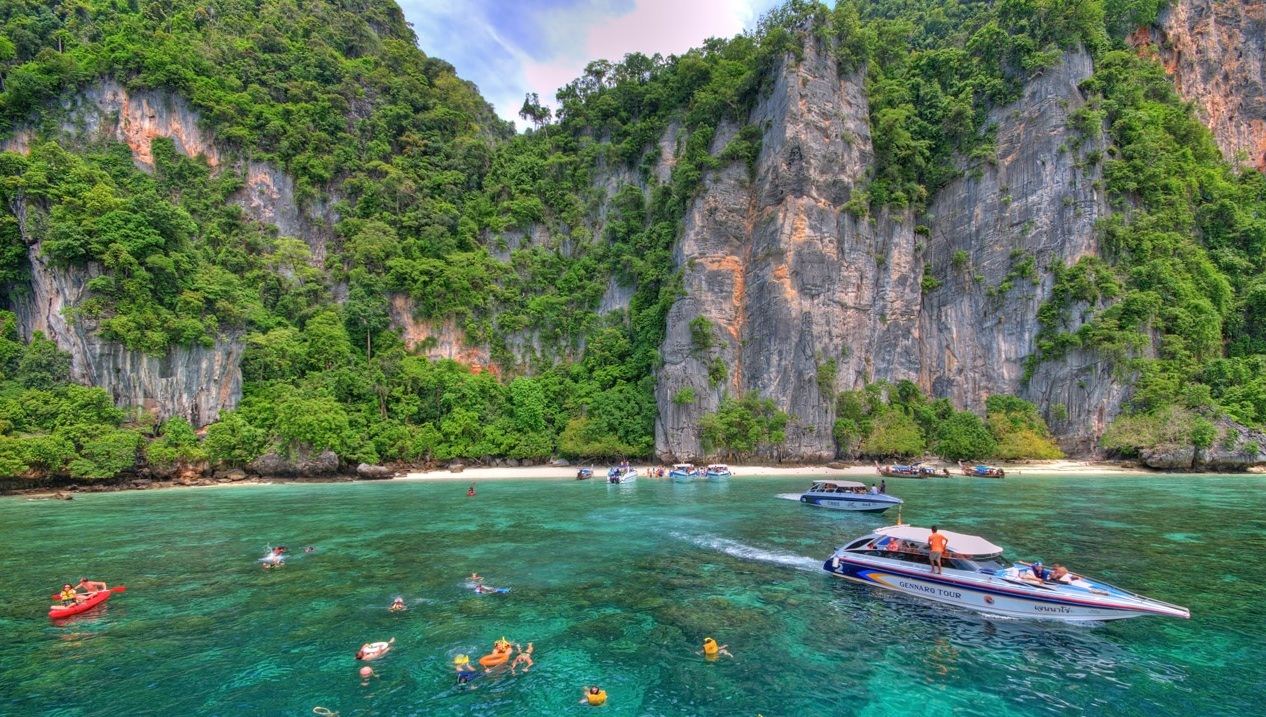 Tour tham quan 4 đảo Krabi bằng cano