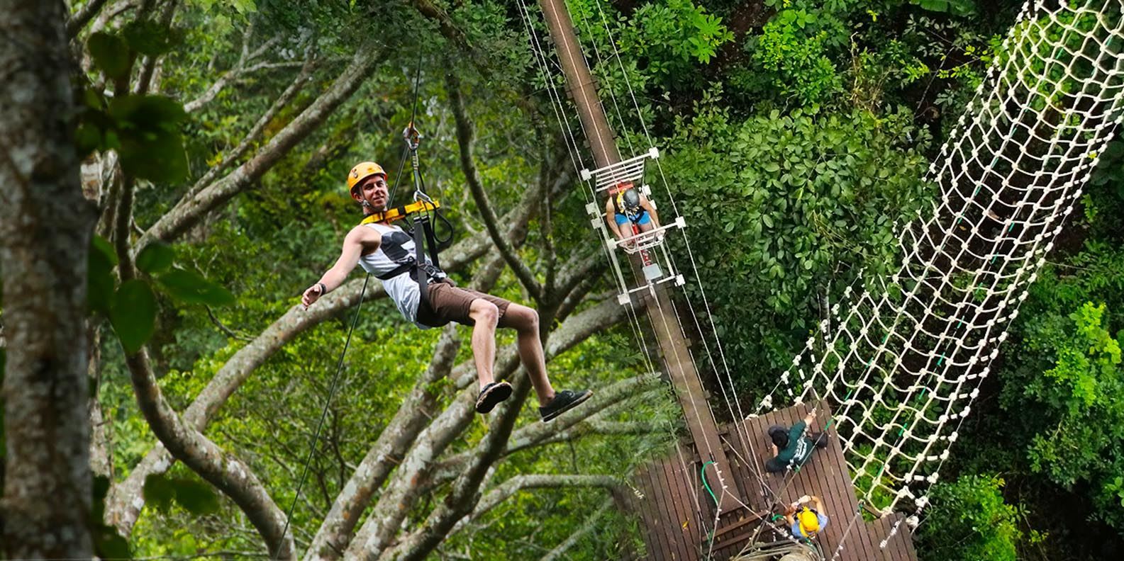 Tour băng rừng Flying Squirrels by the Flights
