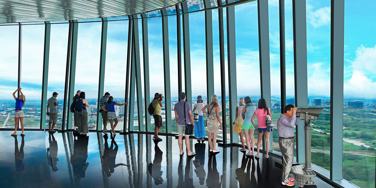 Combo tham quan Saigon Skydeck - A O Show 