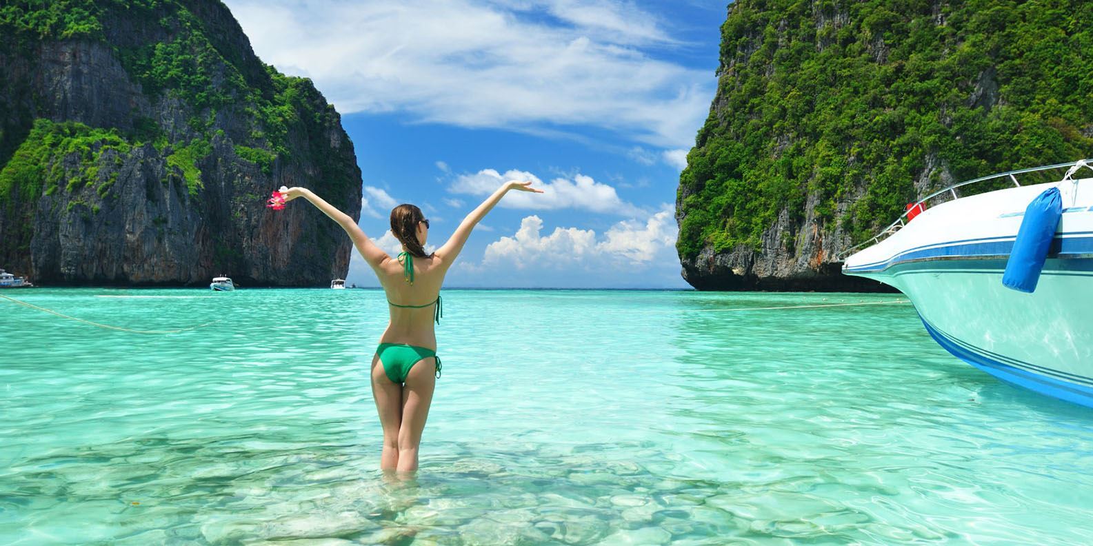 Tour tham quan đảo Phi Phi bằng cano