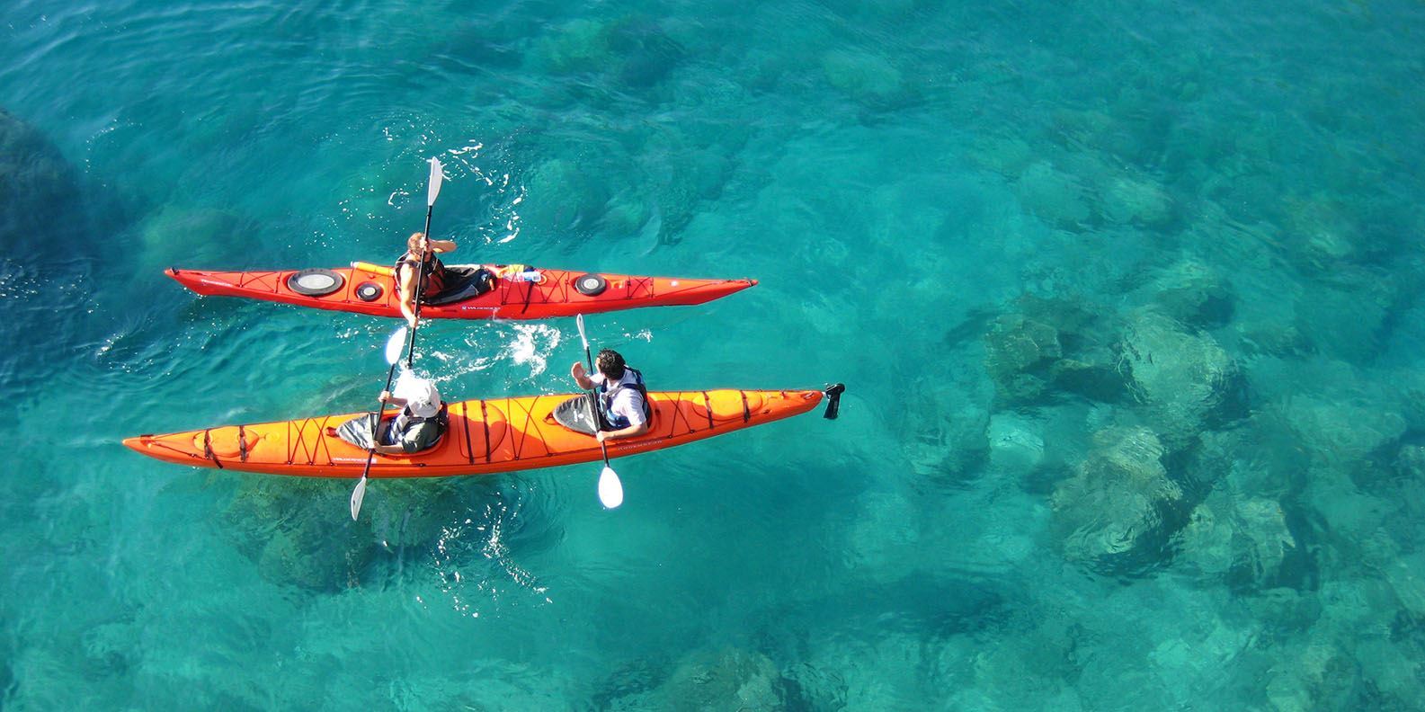 Chèo thuyền kayak trên biển Krabi