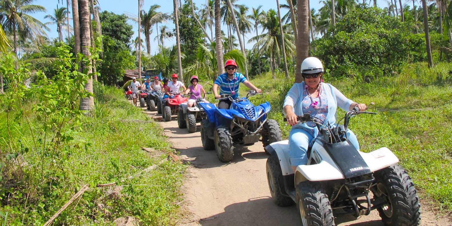 Tour khám phá Koh Samui bằng xe địa hình ATV 