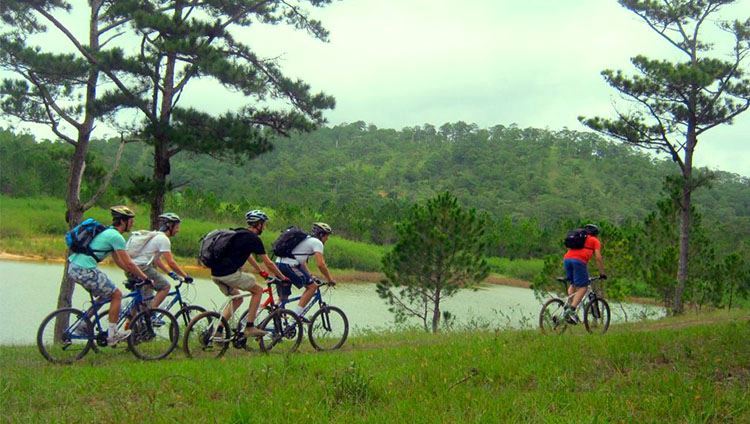 Đạp xe chinh phục phía nam Đà Lạt