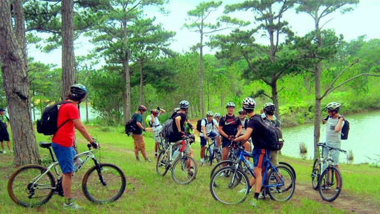 Đạp xe chinh phục phía nam Đà Lạt