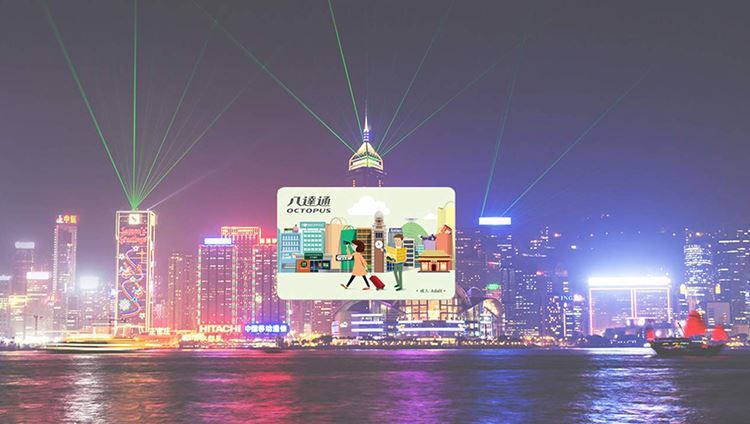 Thẻ Tourist Octopus (nhận tại sân bay Hong Kong)
