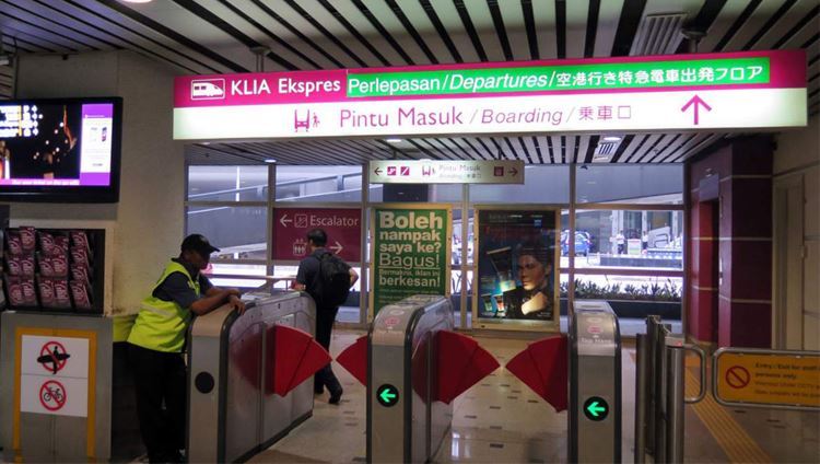 Vé tàu KLIA Ekspres Airport Express