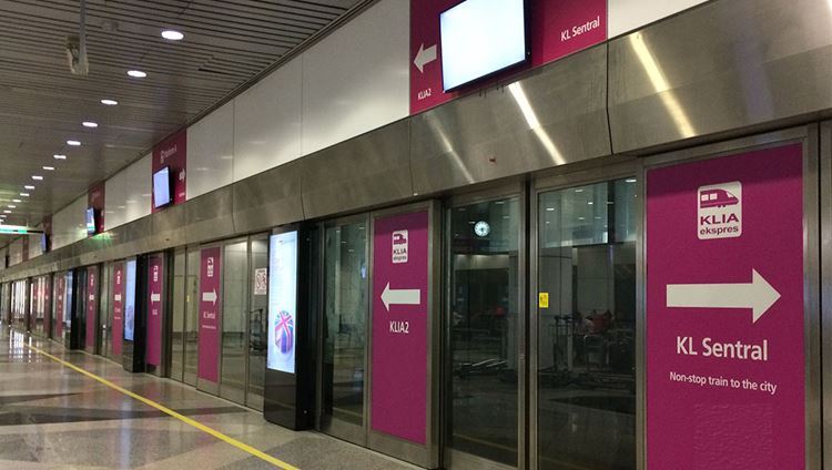 Vé tàu KLIA Ekspres Airport Express