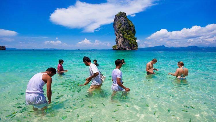 Tour 4 đảo Krabi (bằng thuyền duôi dài)