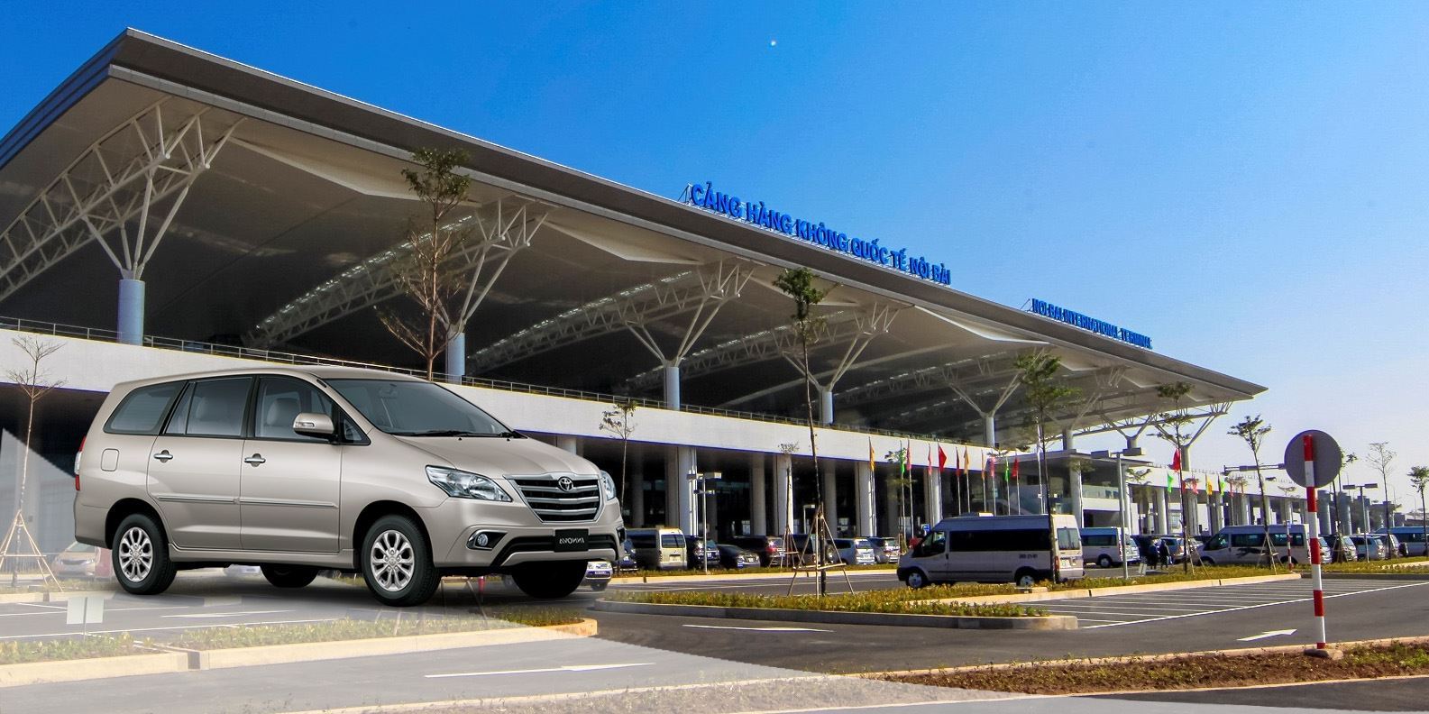 Xe đón/tiễn sân bay Nội Bài