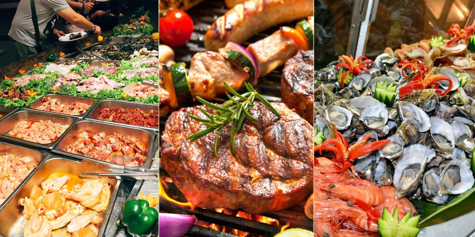 Buffet hải sản nhà hàng Happy BBQ