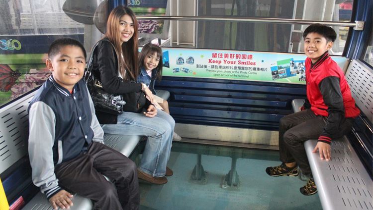 Vé Ngong Ping 360 (cabin đáy kính)