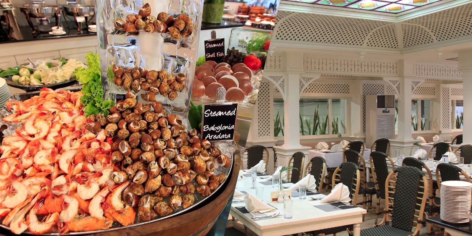 Buffet Hải Sản Nhà Hàng Tawana Bangkok