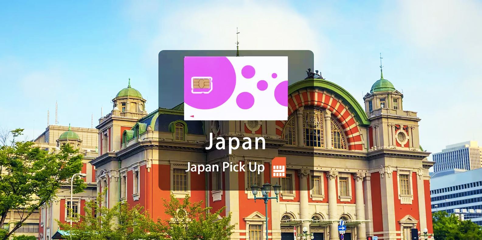 SIM 4G Nhật Bản nhận tại sân bay Kansai (Osaka)