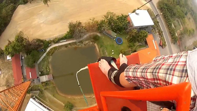 Chiang Mai Bungy Jump - trải nghiệm nhảy Bungy