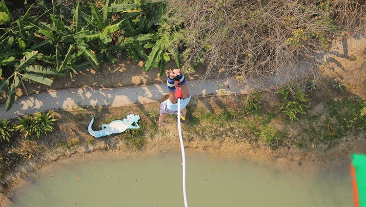 Chiang Mai Bungy Jump - trải nghiệm nhảy Bungy