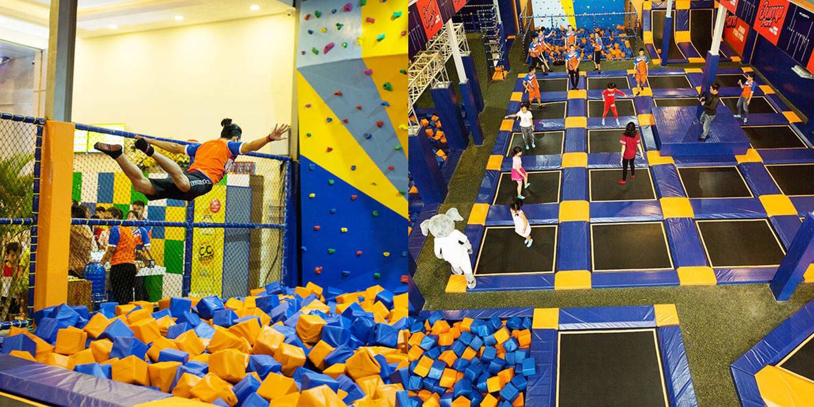 Vé công viên bạt nhún Jump Park Nha Trang