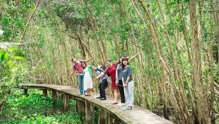 Tour làng nổi Tân Lập 1 ngày
