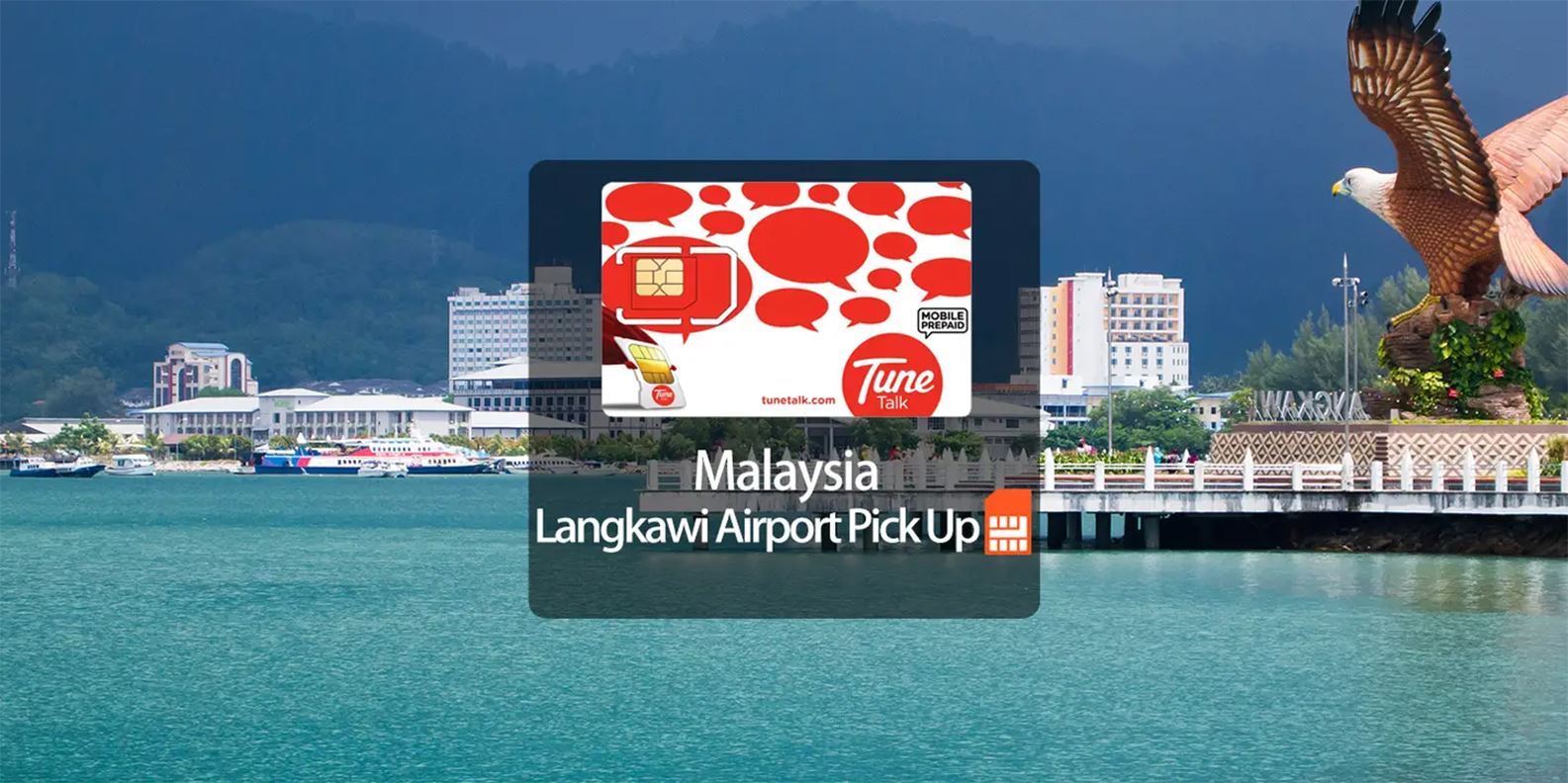 Sim 4G Malaysia (nhận tại sân bay Langkawi)