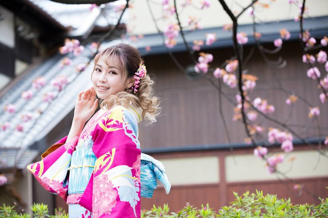 Thuê kimono tại cửa hàng Yumeyakata