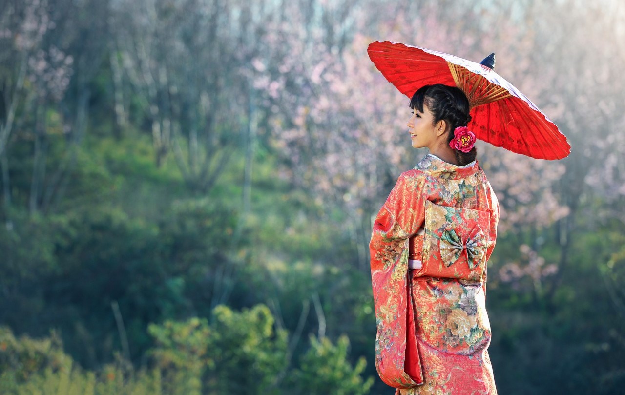 Tham quan công viên Nara với trang phục Kimono 