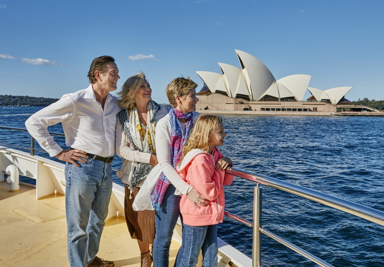 Tour đi thuyền tại cảng Sydney