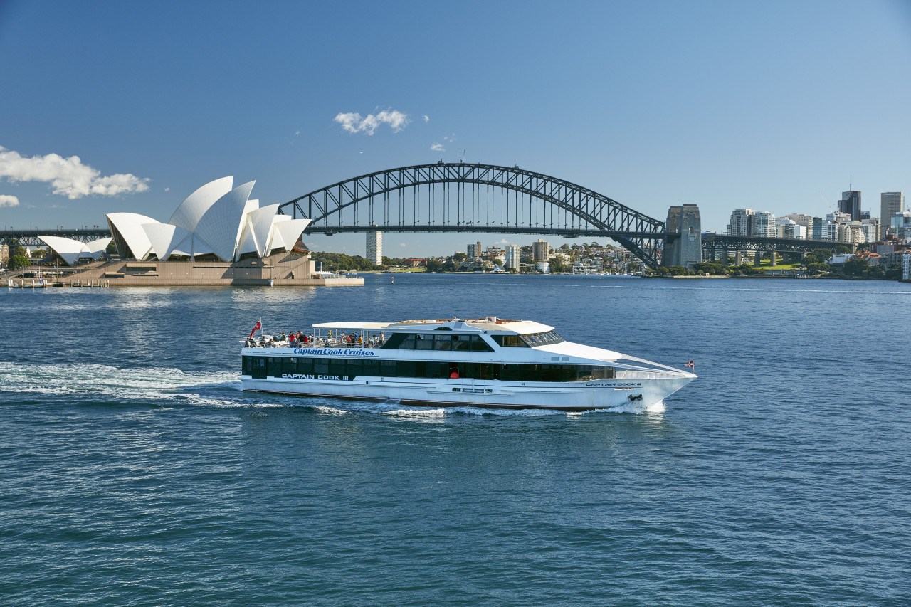 Tour đi thuyền tại cảng Sydney
