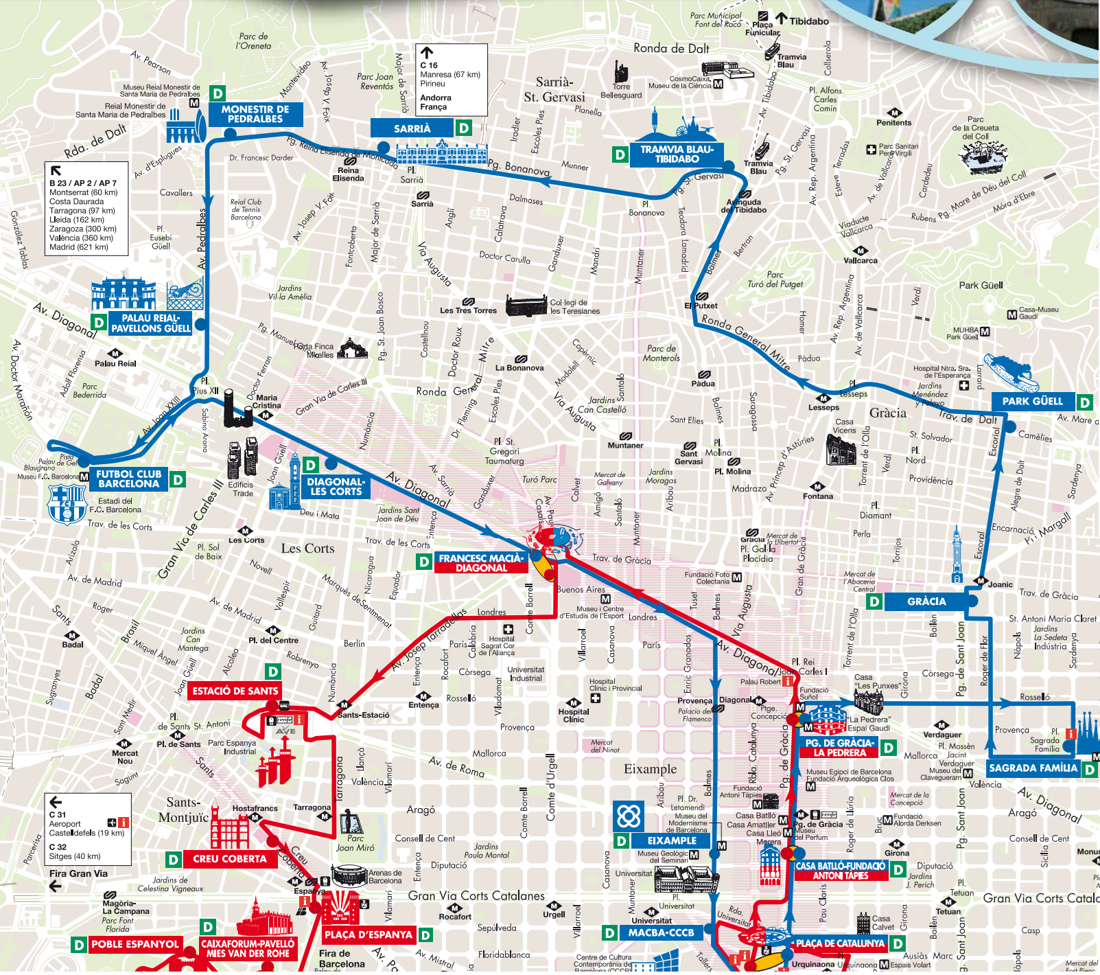 Barcelona Hop-on & Hop-off Bus