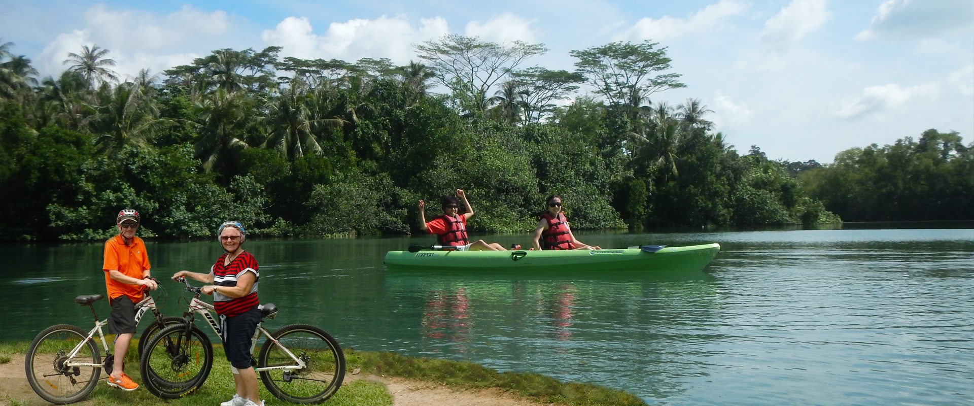 Chèo Kayak tại Pulau Ubin
