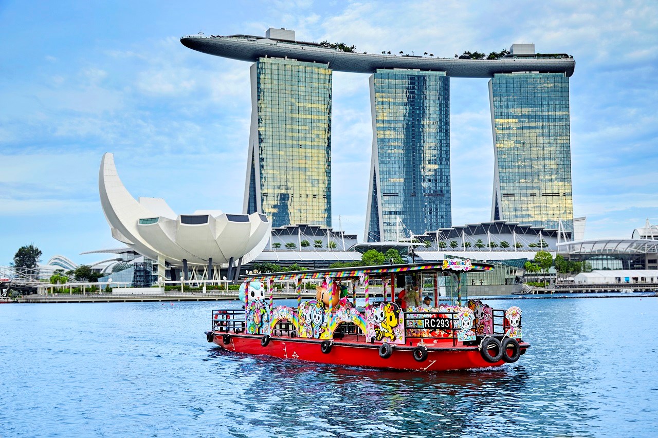 Du ngoạn trên sông Singapore bằng tàu WaterB