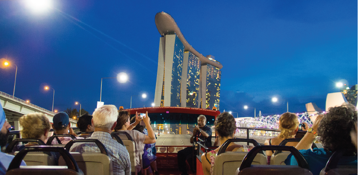 Tour tham quan Singapore vào buổi tối
