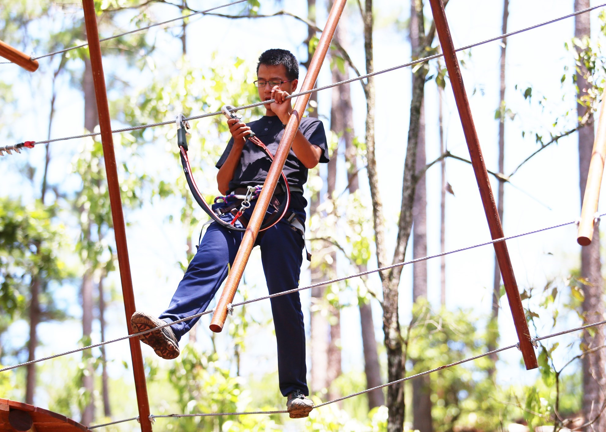 Hành trình mạo hiểm High Rope Course Đà Lạt