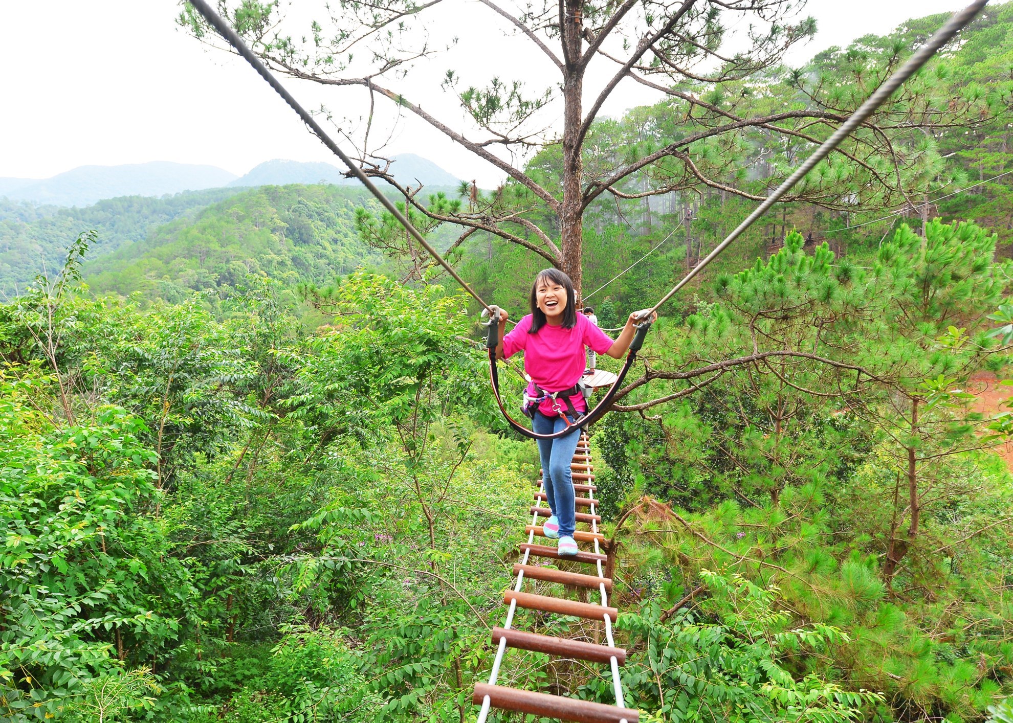 Hành trình mạo hiểm High Rope Course Đà Lạt