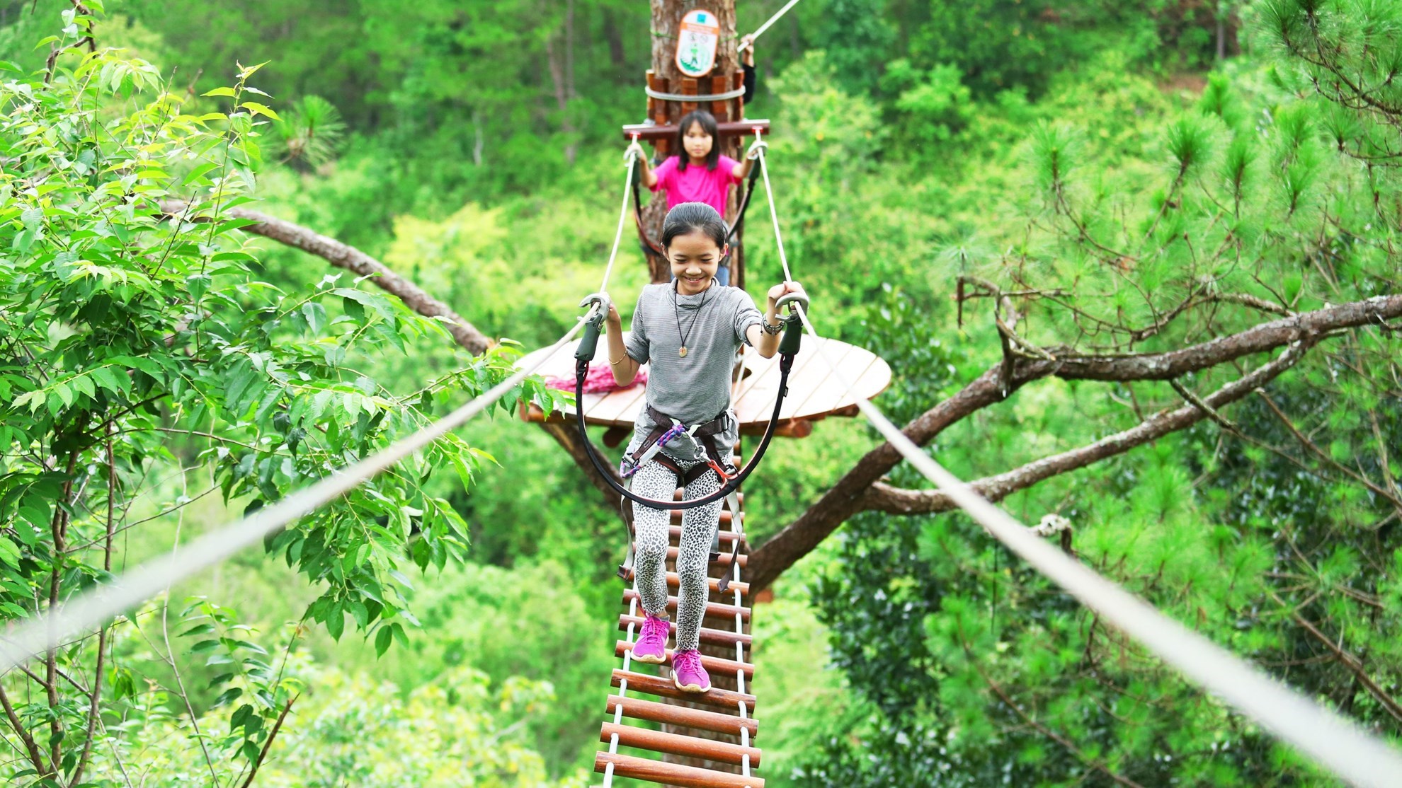 Hành trình mạo hiểm High Rope Course Đà Lạt