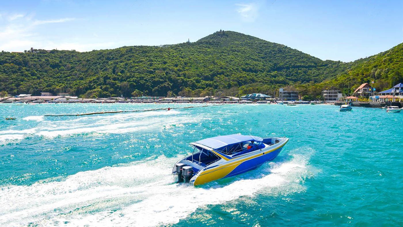 Tour Coral Island (Koh Lan) bằng cano