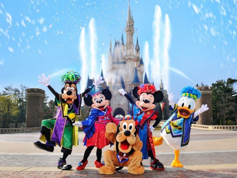 Vé Tokyo Disneyland hoặc DisneySea 1 ngày