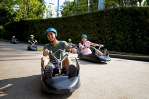 Xe trượt Skyline Luge Singapore - Sentosa