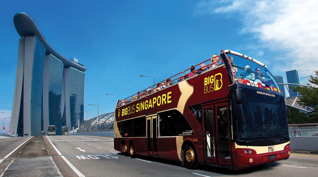 Vé BIG BUS Singapore - Hop on Hop off Bus Tour