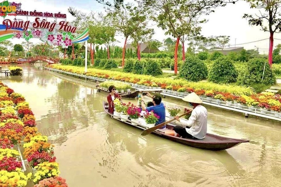 Tour Làng Hoa Sa Đéc -  Quýt Hồng Lai Vung (1N)