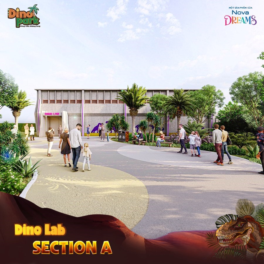 Vé Công Viên Khủng Long - Dino Park