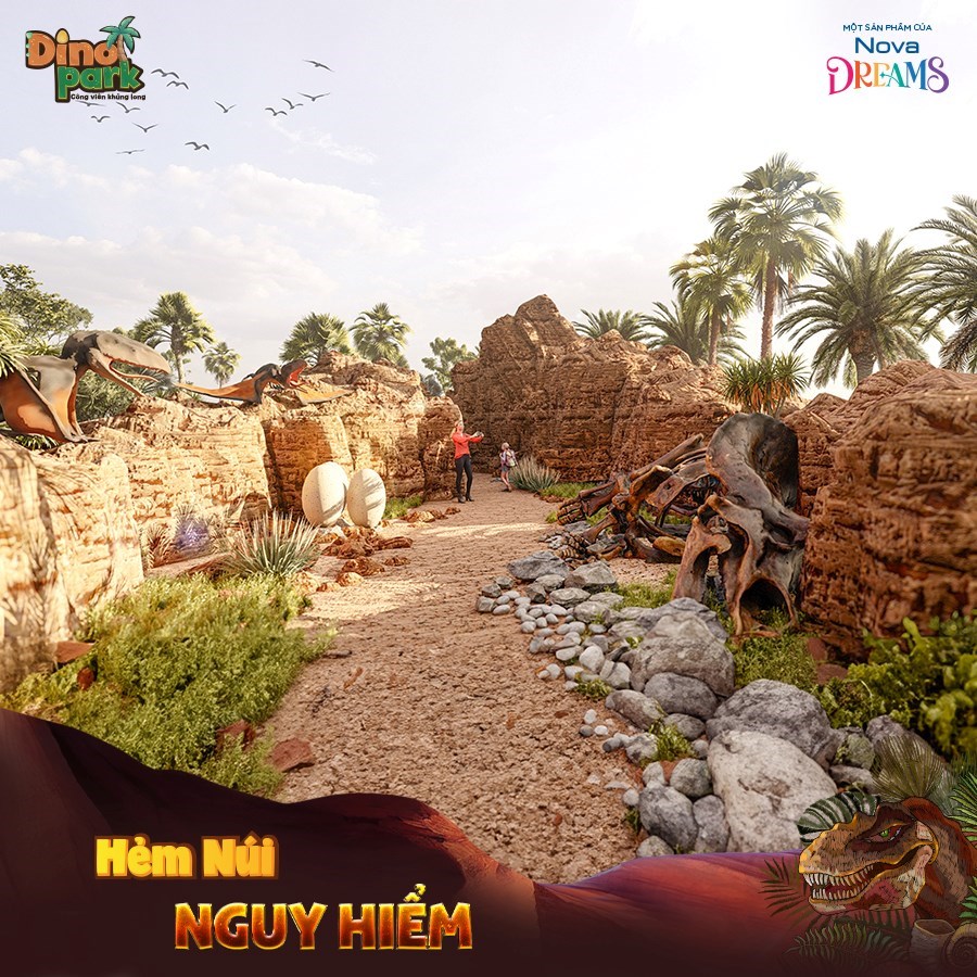 Vé Công Viên Khủng Long - Dino Park