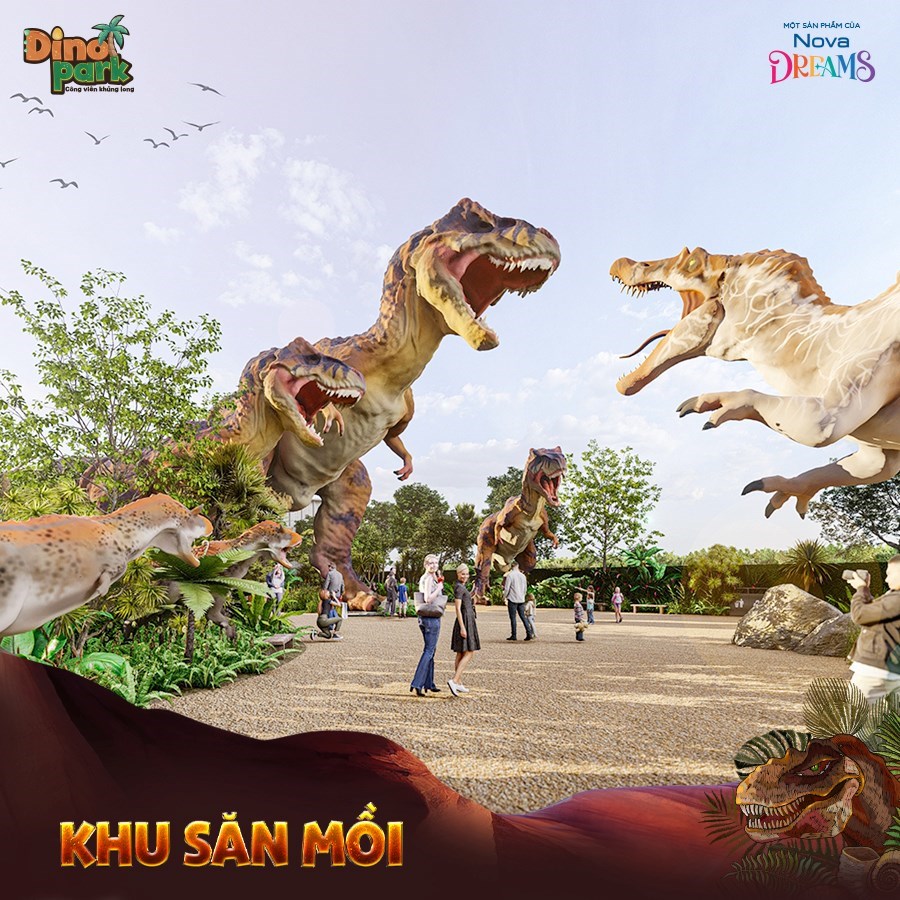 Vé Công Viên Khủng Long - Dino Park