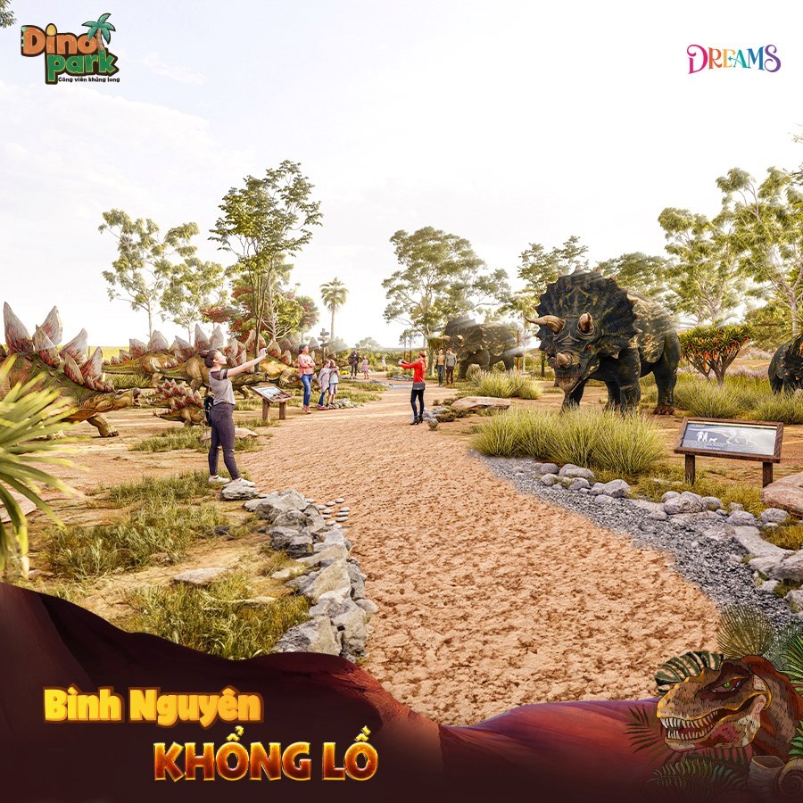 Vé Công Viên Khủng Long - Dino Park