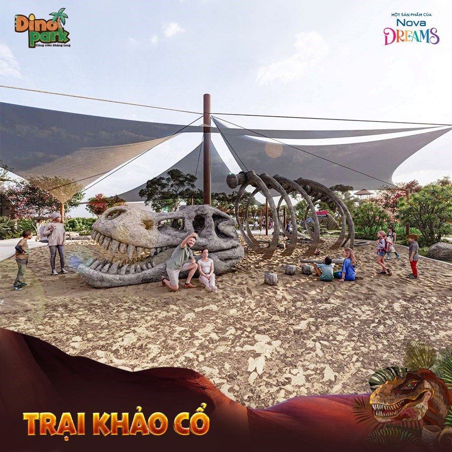 Vé Công Viên Khủng Long - Dino Park