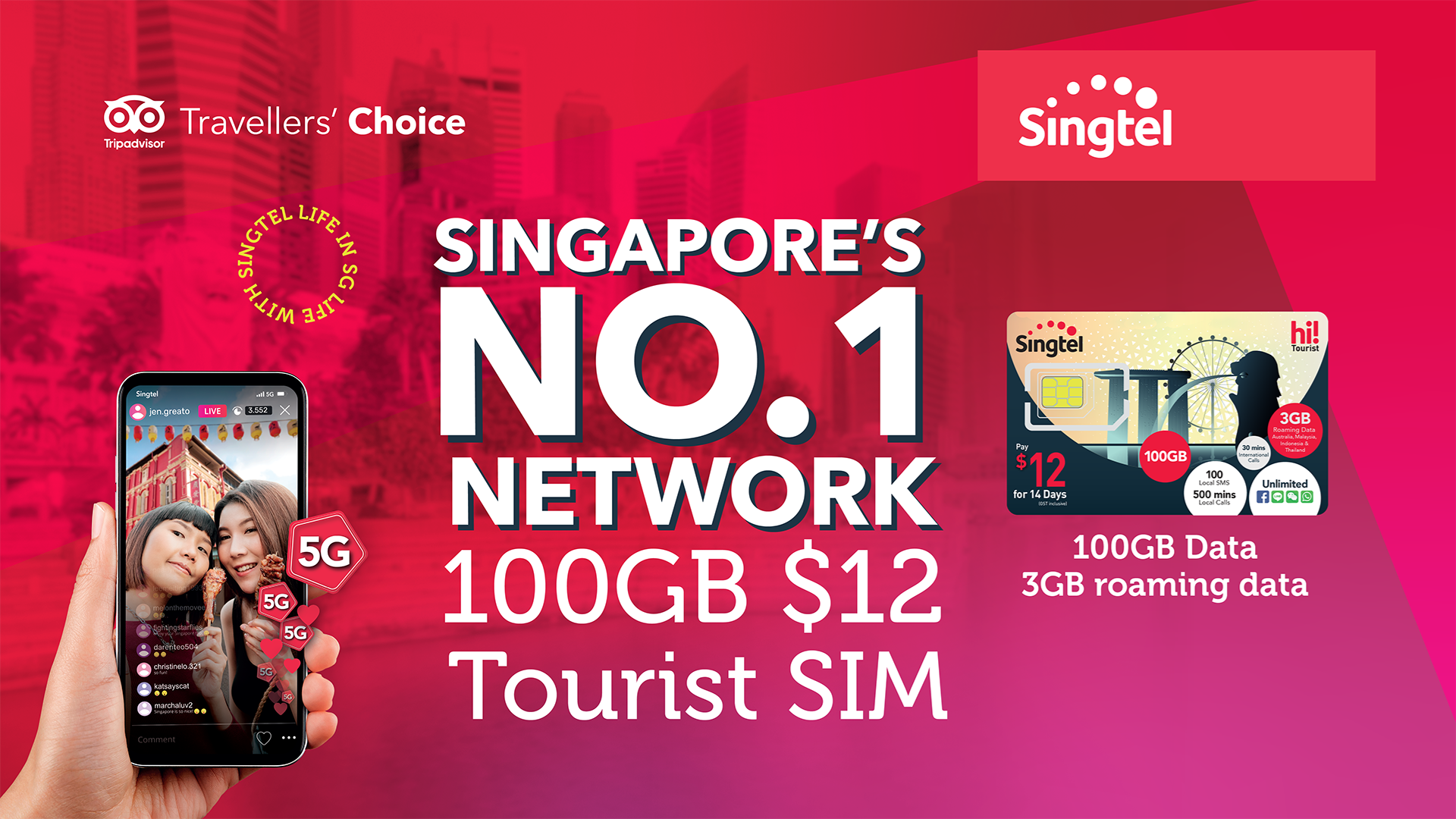 Sim Singtel 5G Singapore