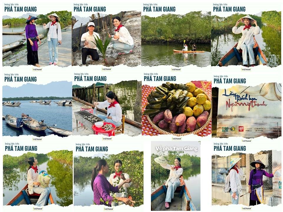 Khám phá vẻ đẹp hoàng hôn trên Phá Tam Giang