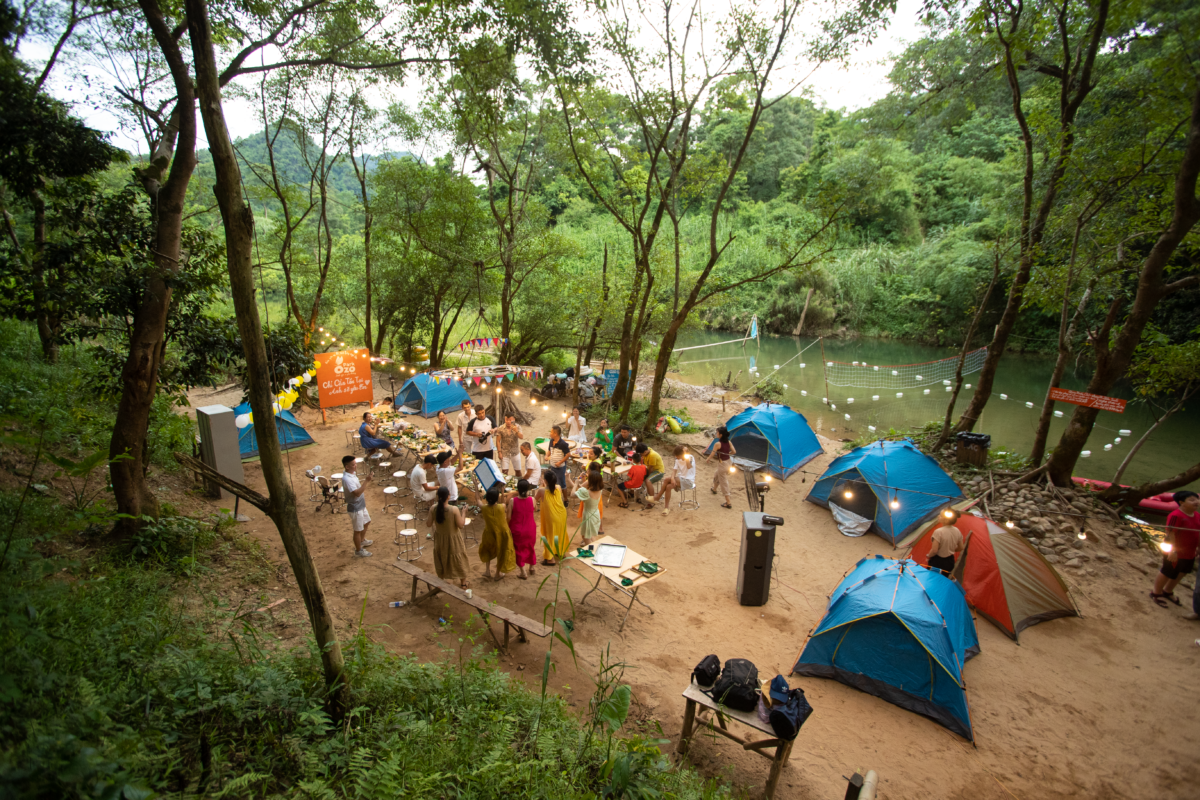 Cắm trại, Lội suối, Băng rừng, Tham quan & Vui chơi 