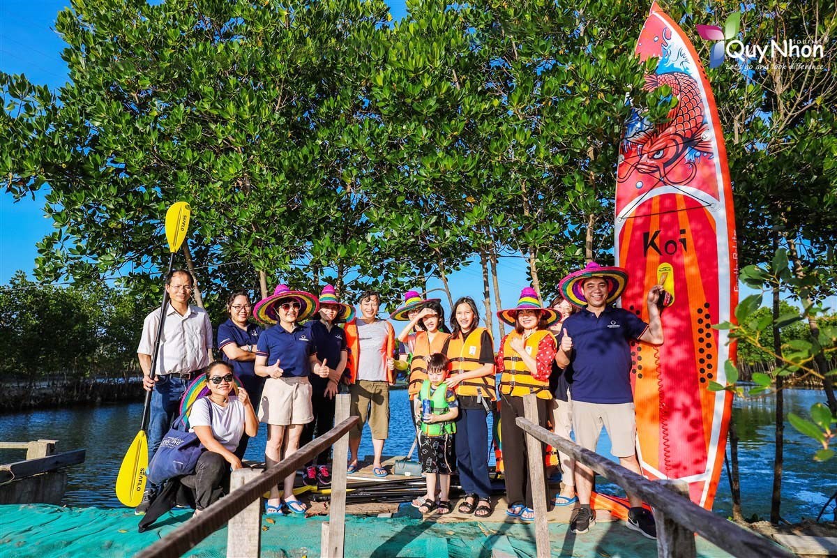 Tour Cồn Chim Chèo SUP 1/2 Ngày